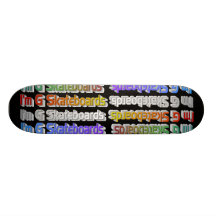 I'm G Skateboard - Multicolor