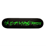 I'm G Skateboards (Vandalo Graffiti Font)black/grn