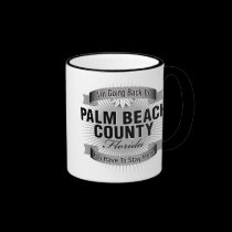 I'm Going Back To (Palm Beach County) mugs
