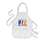 I'm Going To Be A Big Brother Apron