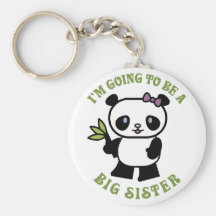 I'm Going To Be A Big Sister Keychain