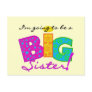 I'm Going To Be A Big Sister Tshirts Post Cards