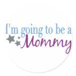 I'm going to be a mummy stickers