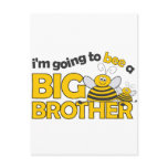 I'm Going to BEE a Big Brother T-shirt Post Card