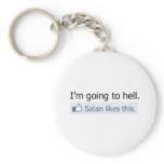 I'm going to hell keychains