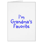 Im Grandmas Favourite Blue Greeting Card