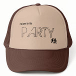 I'm here for the Party! Mesh Hats