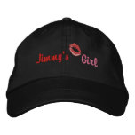 I'm His Girl (add his name) Embroidered Hat embroidered hats