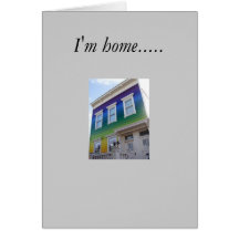 I'm home..... cards