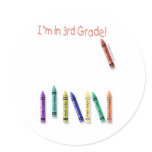 I'm in 3rd Grade! stickers