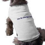 I'm In Charge Here! pet clothing