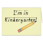 I'm in Kindergarten Tshirts and Gifts Card