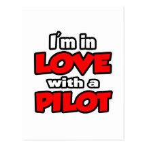 I'm In Love With A Pilot Postcards