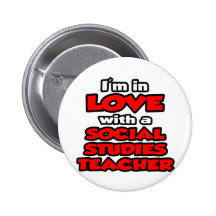 I'm In Love With A Social Studies Teacher Pin