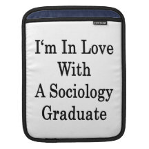 I'm In Love With A Sociology Graduate iPad Sleeves