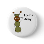 I'm In The Lord's Army Button
