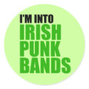 I'm Into Irish Punk Bands stickers