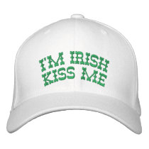 I'M Irish, Kiss Me Monogram at the Back