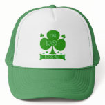 I'm Irish, Kiss Me, shamrock Trucker Hat