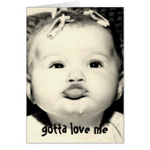 Im kinda sorry Greeting Card old photos