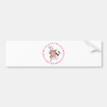 I'M LATE, I'M LATE BUMPER STICKER