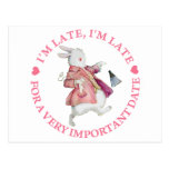 I'M LATE, I'M LATE POSTCARDS