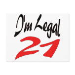 I'm Legal 21 Postcards