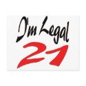 I'm Legal 21 postcards
