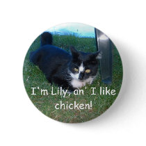 I'm Lily, an' I like chicken! Pin