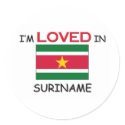 I'm Loved In SURINAME stickers