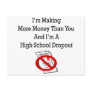I'm Making More Money Than You And I'm A High Scho Post Cards