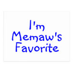 Im Memaws Favourite Blue Postcards
