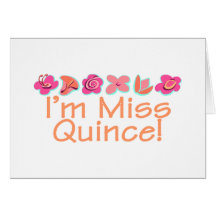 I'm Miss Quince Greeting Cards