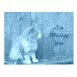 I'm Missing You/Blue Sahara postcard
