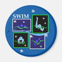 IM Morning Winter Magnet