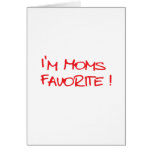 I'm Mum's Favourite cards