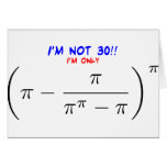 I'm not 30! cards
