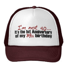I'M Not 40 Mesh Hat