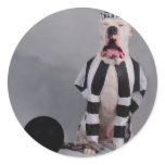 I'm not a bad dog! This is so unfair! Round Sticker