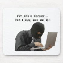 I'm not a hacker mouse pad