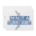 I'm not a terrorist invitations