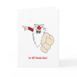 Im NOT Bloomin Santa Christmas Card