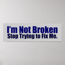 I'm Not Broken Poster