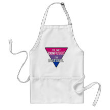 I'm Not Confused, I'm Bisexual Apron