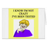 i'm not crazy cards