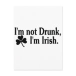 Im Not Drunk Im Irish 3 postcards