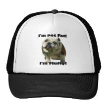 I'm not fat Bulldog baseball hat