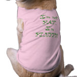 I'm not FAT,I'm FLUFFY! Pet Tshirt