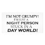 IM NOT GRUMPY PERSONALIZED PHOTO CARD