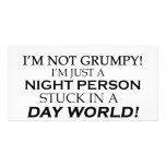 IM NOT GRUMPY photo cards